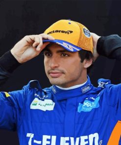 Carlos Sainz Diamond Painting