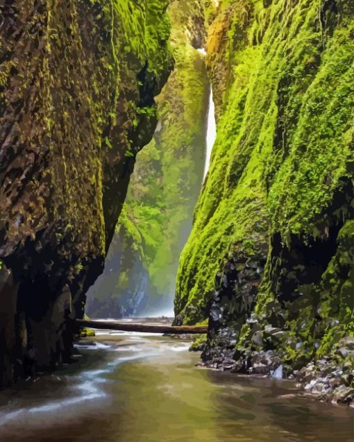 Columbia Gorge Diamond Painting