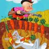 Elmer Fudd And Bugs Bunny Diamond Painting