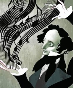 Felix Mendelssohn Diamond Painting