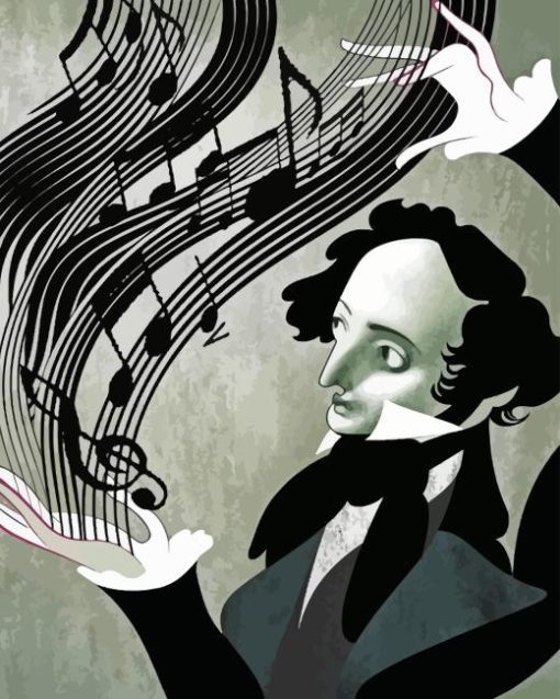 Felix Mendelssohn Diamond Painting