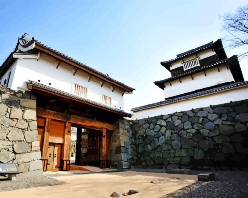 Fukuoka Castle Diamond Painting