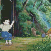 Grave Of The Fireflies Character Diamond Painting