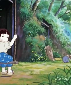 Grave Of The Fireflies Character Diamond Painting