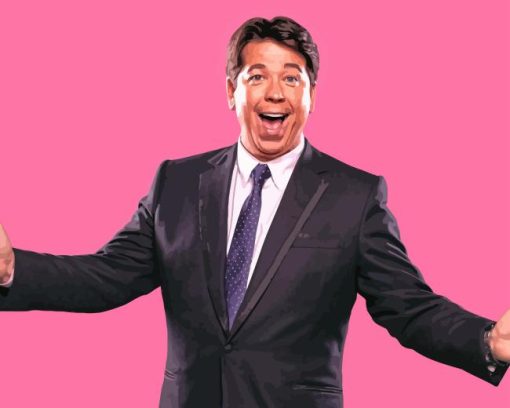 Handsome Michael McIntyre Diamond Painting