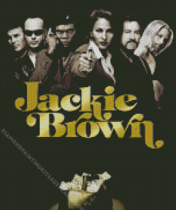 Jackie Brown Film Poster Diamond Painting