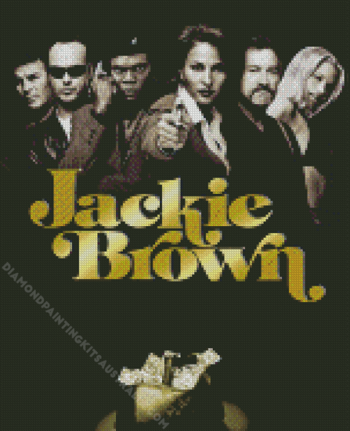 Jackie Brown Film Poster Diamond Painting