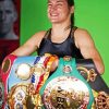 Katie Taylor Smiling Diamond Painting