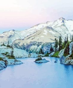 Lake Alpine Diamond Painting