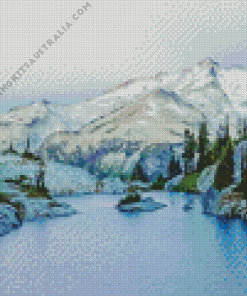 Lake Alpine Diamond Painting