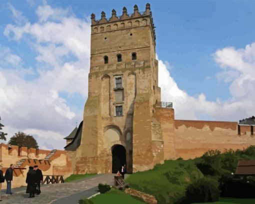 Lutsk Castle Diamond Painting