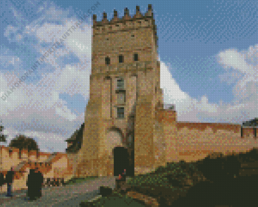 Lutsk Castle Diamond Painting