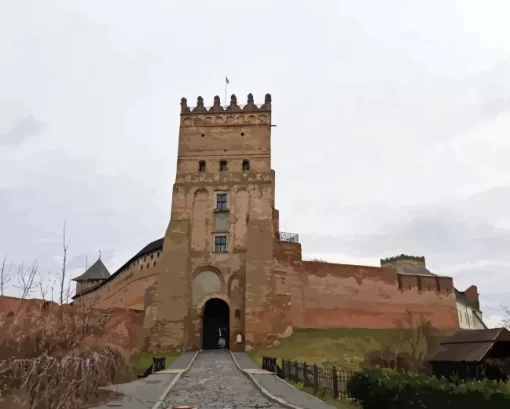 Lutsk Lubarts Castle Diamond Painting