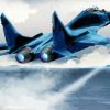 Mig 29 Fulcrum Aircraft Diamond Painting