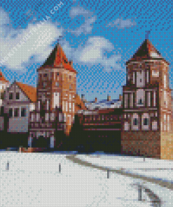 Mir Castle Belarus Diamond Painting