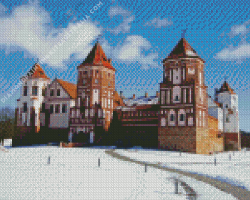 Mir Castle Belarus Diamond Painting