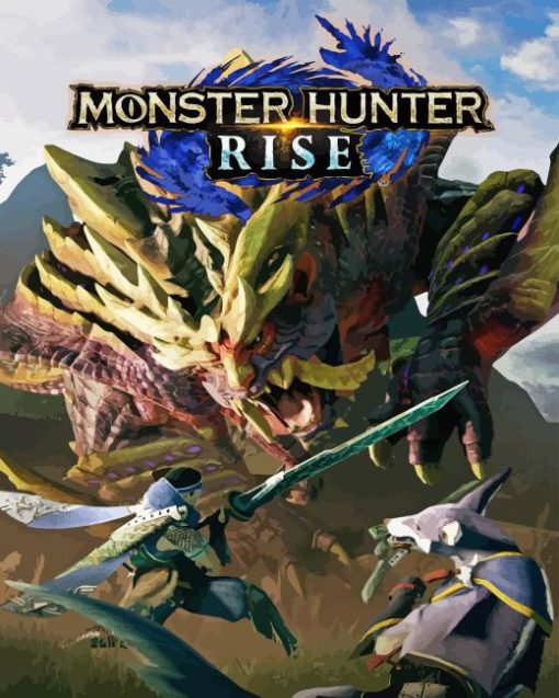 Monster Hunter Rise Diamond Painting