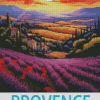 Provence Sunset Poster Diamond Painting