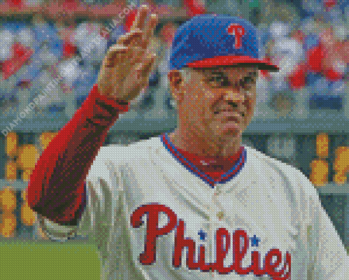 Ryne Sandberg Diamond Painting