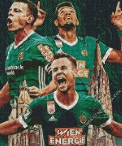 Sk Rapid Wien Poster Diamond Painting