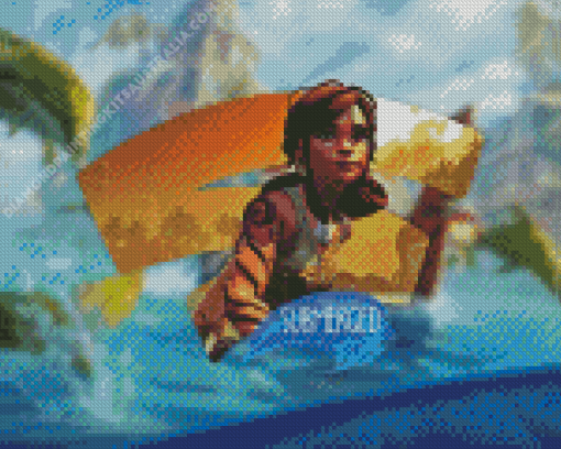 Submerged Game Poster Diamond Painting