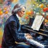 The Pianist Franz Liszt Diamond Painting