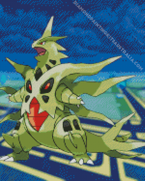 Tyranitar Diamond Painting