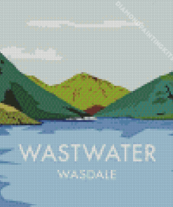 Wast Water Wasdale Diamond Painting