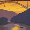 West Virginia New River Gorge Bridge Diamond Painting