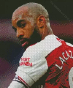 Alexandre Lacazette Player Diamond Painting