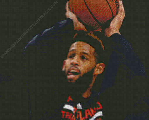 Allen Crabbe Player Diamond Painting