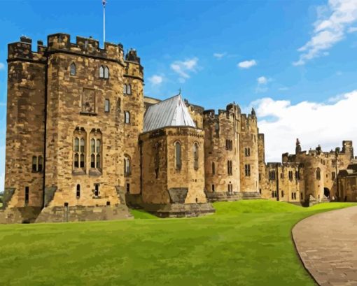 Alnwick Castle Diamond Painting