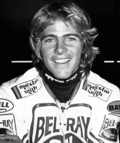 Black And White Bruce Penhall Diamond Painting