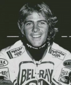 Black And White Bruce Penhall Diamond Painting