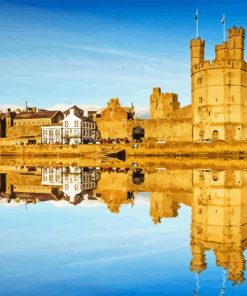 Caernarfon Castle Diamond Painting