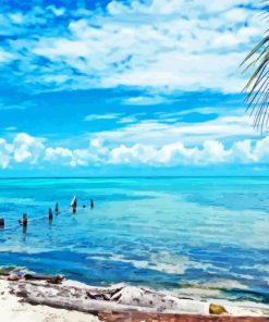 Caye Caulker Diamond Painting