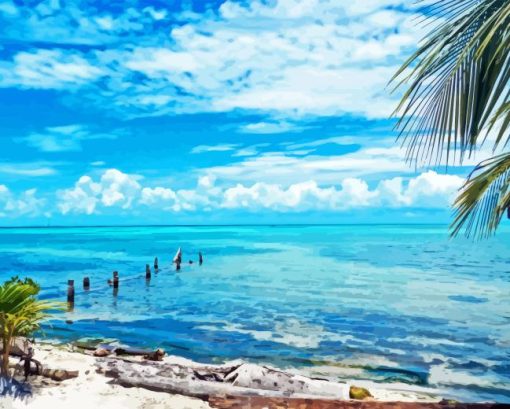 Caye Caulker Diamond Painting