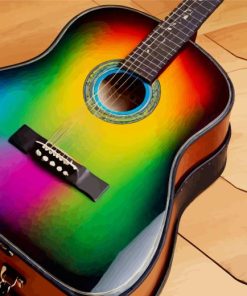 Colorful Guitar Diamond Painting