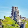 Corfe Castle Diamond Painting