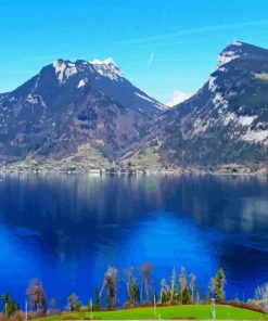 Faulensee Switzerland Diamond Painting