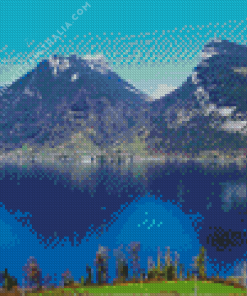 Faulensee Switzerland Diamond Painting