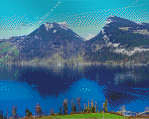 Faulensee Switzerland Diamond Painting