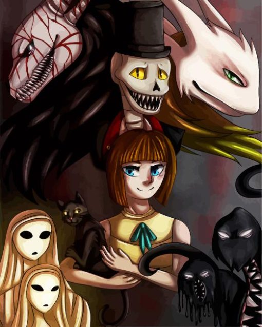 Fran Bow Diamond Painting