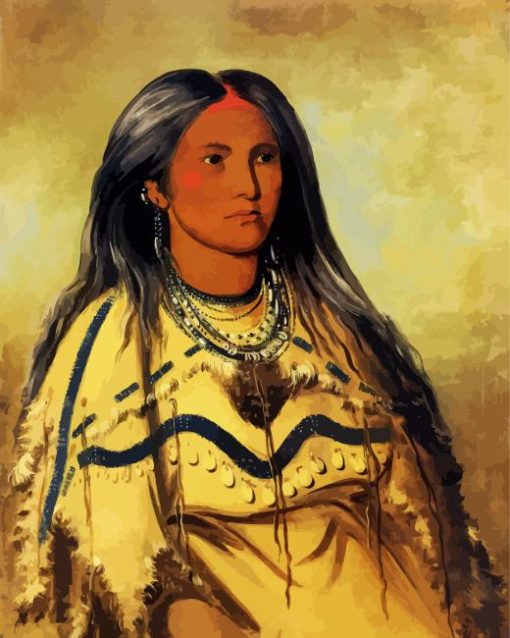 George Catlin Diamond Painting