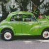 Green Morris Car Diamond Painting