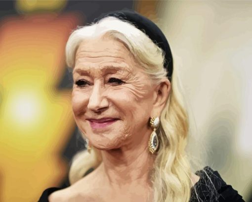 Helen Mirren Diamond Painting