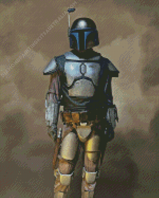 Jango Fett Diamond Painting