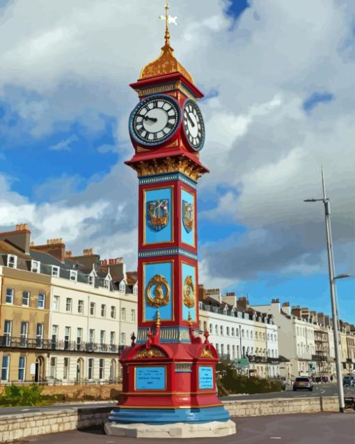 Jubilee Clock Diamond Painting