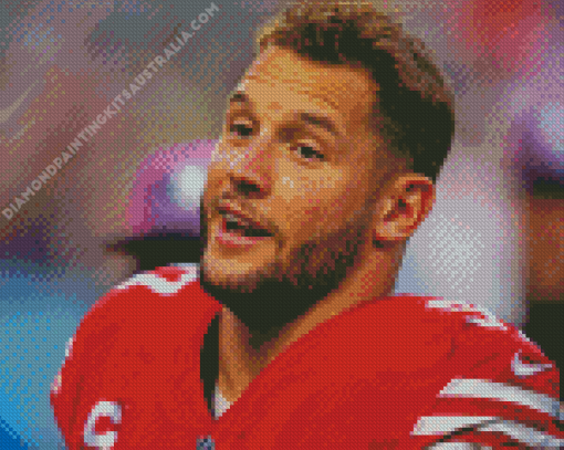 Nick Bosa Diamond Painting