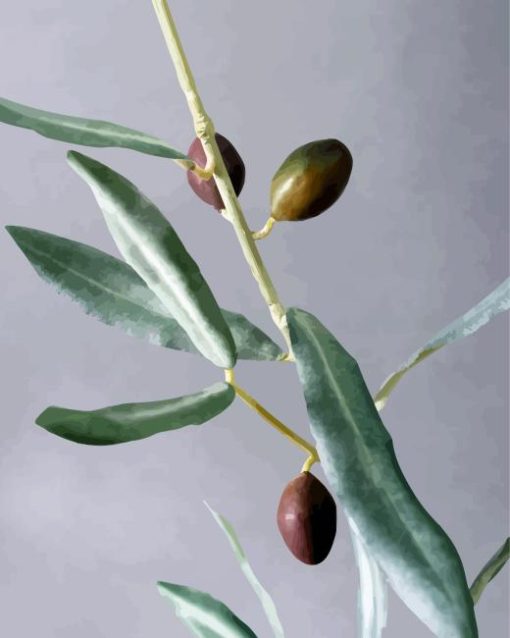 Olive Branch Diamond Painting